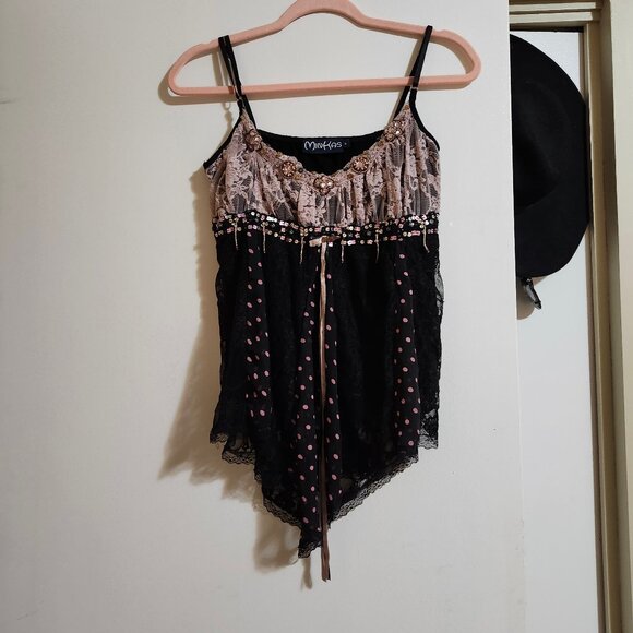 Vintage Unique Baby Doll Top - Picture 1 of 7